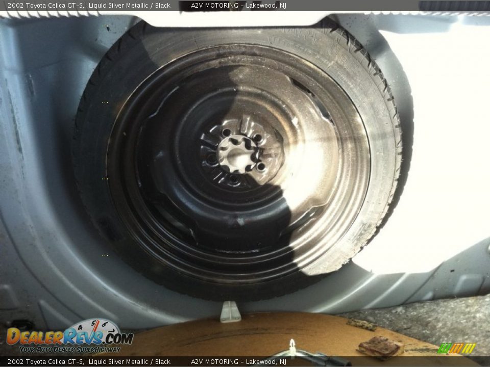 2002 Toyota Celica GT-S Liquid Silver Metallic / Black Photo #36