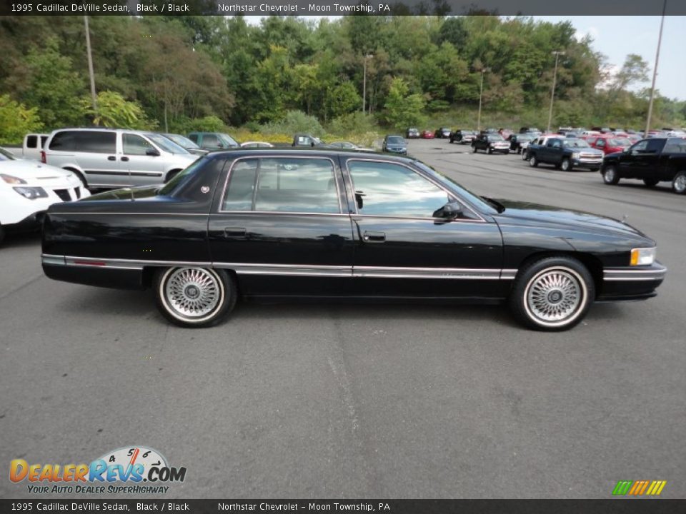 Black 1995 Cadillac DeVille Sedan Photo #7