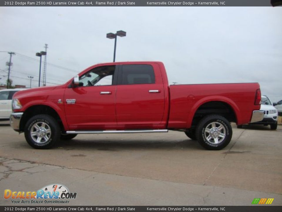 Flame Red 2012 Dodge Ram 2500 HD Laramie Crew Cab 4x4 Photo #2