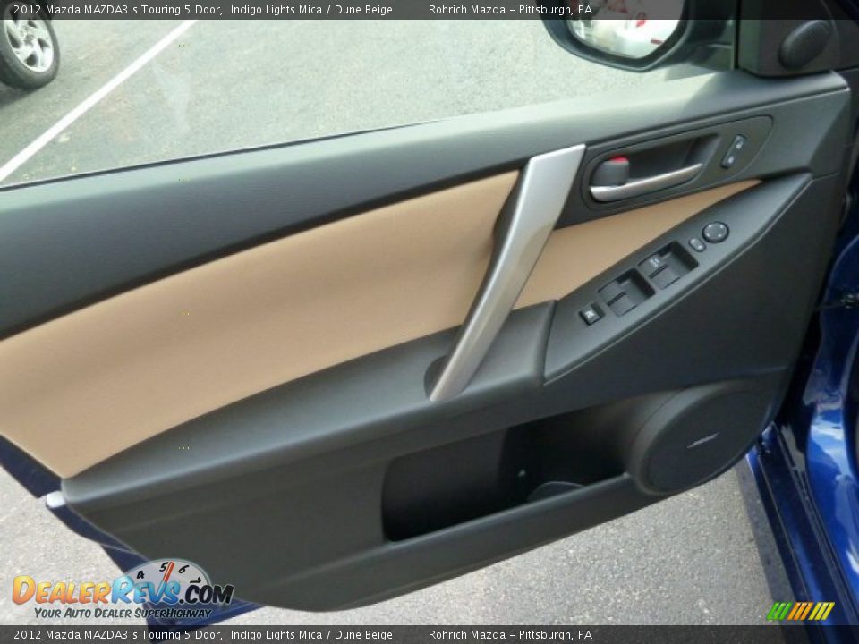 Door Panel of 2012 Mazda MAZDA3 s Touring 5 Door Photo #13