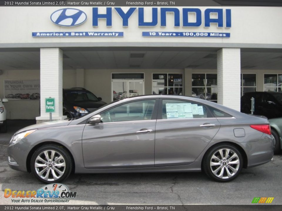 2012 Hyundai Sonata Limited 2.0T Harbor Gray Metallic / Gray Photo #1
