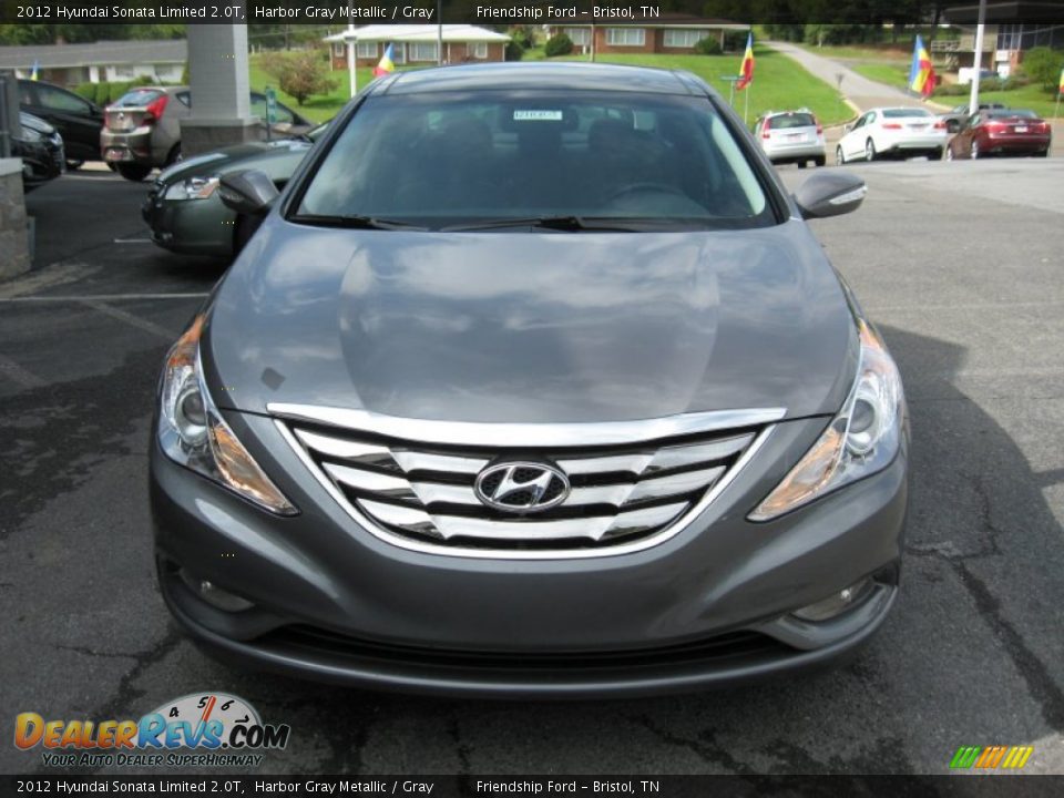 2012 Hyundai Sonata Limited 2.0T Harbor Gray Metallic / Gray Photo #3