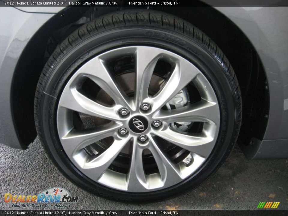 2012 Hyundai Sonata Limited 2.0T Wheel Photo #10