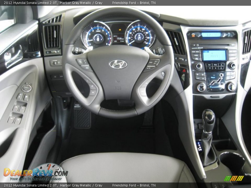 Dashboard of 2012 Hyundai Sonata Limited 2.0T Photo #21