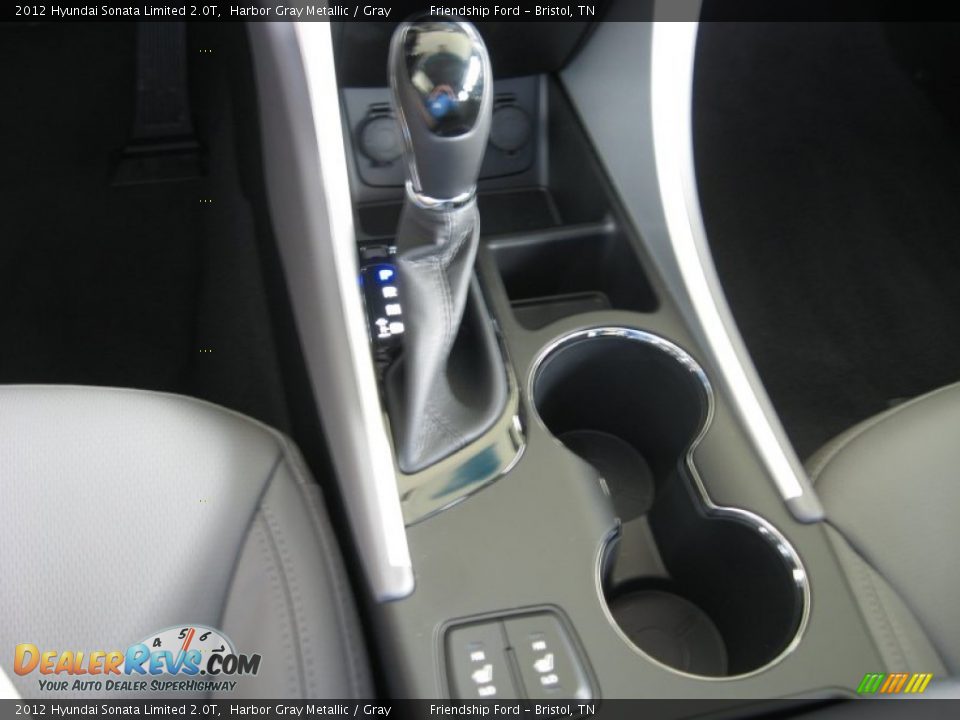 2012 Hyundai Sonata Limited 2.0T Harbor Gray Metallic / Gray Photo #25