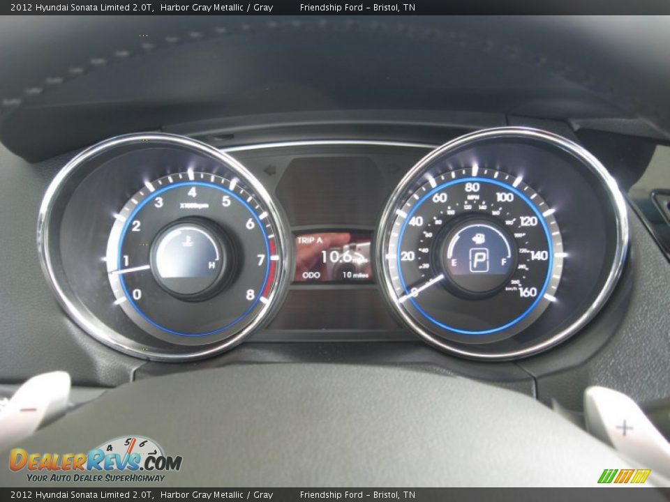 2012 Hyundai Sonata Limited 2.0T Gauges Photo #27