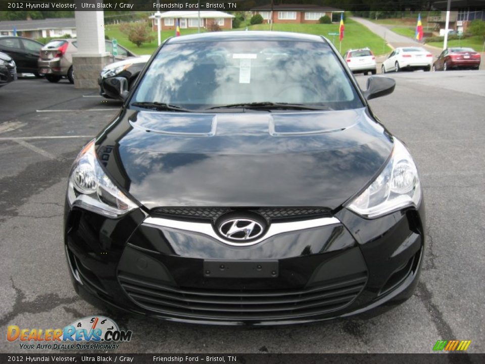 Ultra Black 2012 Hyundai Veloster  Photo #3
