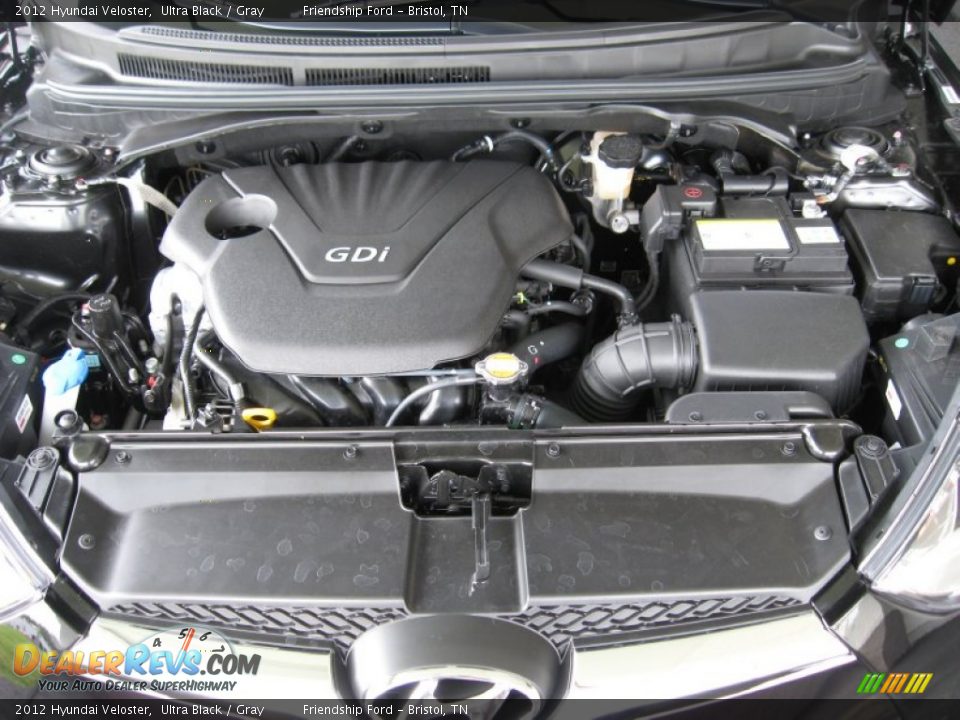 2012 Hyundai Veloster  1.6 Liter GDI DOHC 16-Valve Dual-CVVT 4 Cylinder Engine Photo #9