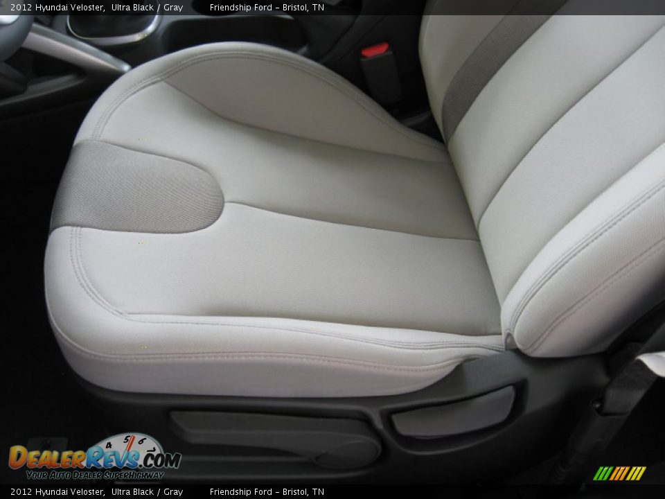 Gray Interior - 2012 Hyundai Veloster  Photo #14