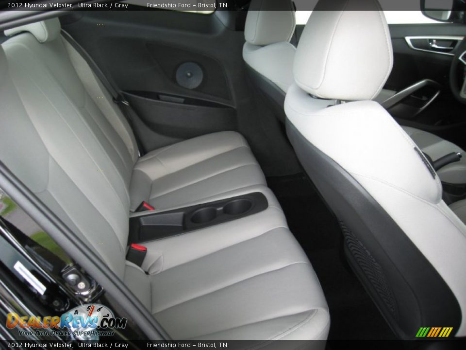 Gray Interior - 2012 Hyundai Veloster  Photo #16