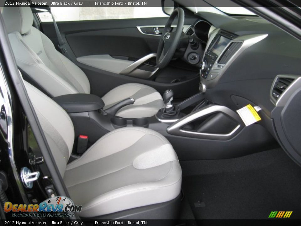 Gray Interior - 2012 Hyundai Veloster  Photo #19