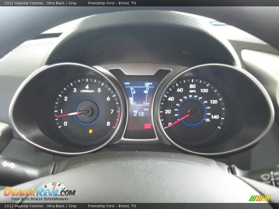 2012 Hyundai Veloster  Gauges Photo #28