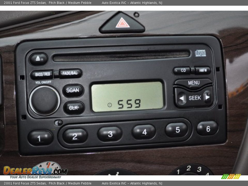 Audio System of 2001 Ford Focus ZTS Sedan Photo #13