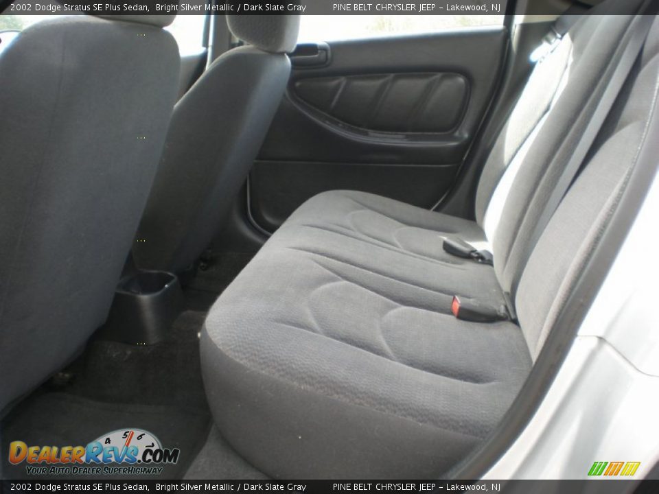 Dark Slate Gray Interior - 2002 Dodge Stratus SE Plus Sedan Photo #10