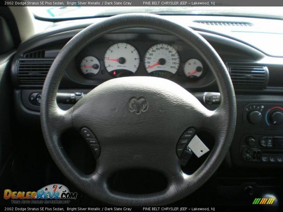 2002 Dodge Stratus SE Plus Sedan Steering Wheel Photo #12