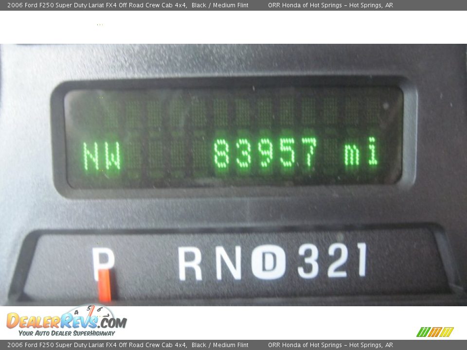 2006 Ford F250 Super Duty Lariat FX4 Off Road Crew Cab 4x4 Black / Medium Flint Photo #35