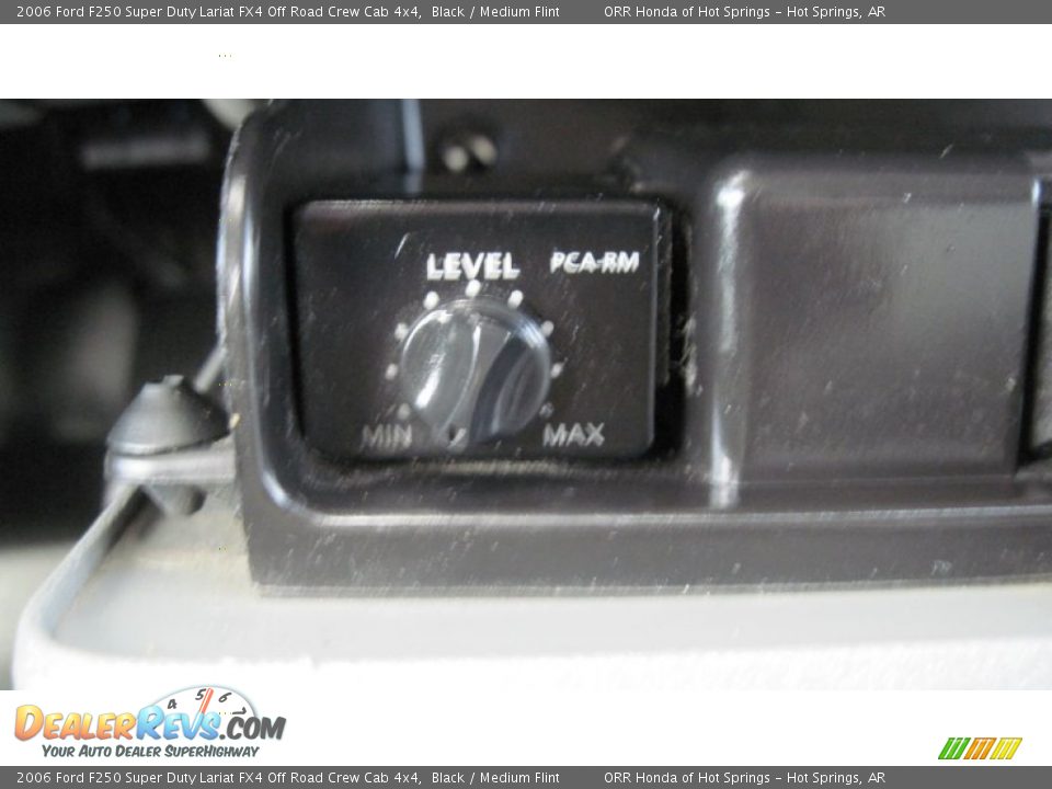 2006 Ford F250 Super Duty Lariat FX4 Off Road Crew Cab 4x4 Black / Medium Flint Photo #36