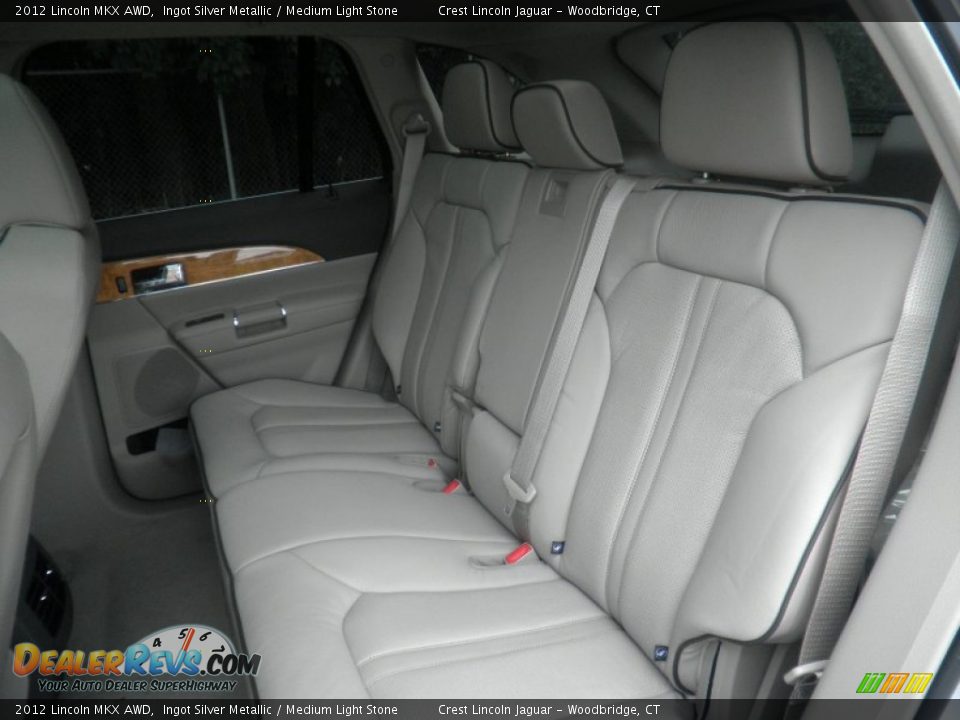 Medium Light Stone Interior - 2012 Lincoln MKX AWD Photo #10