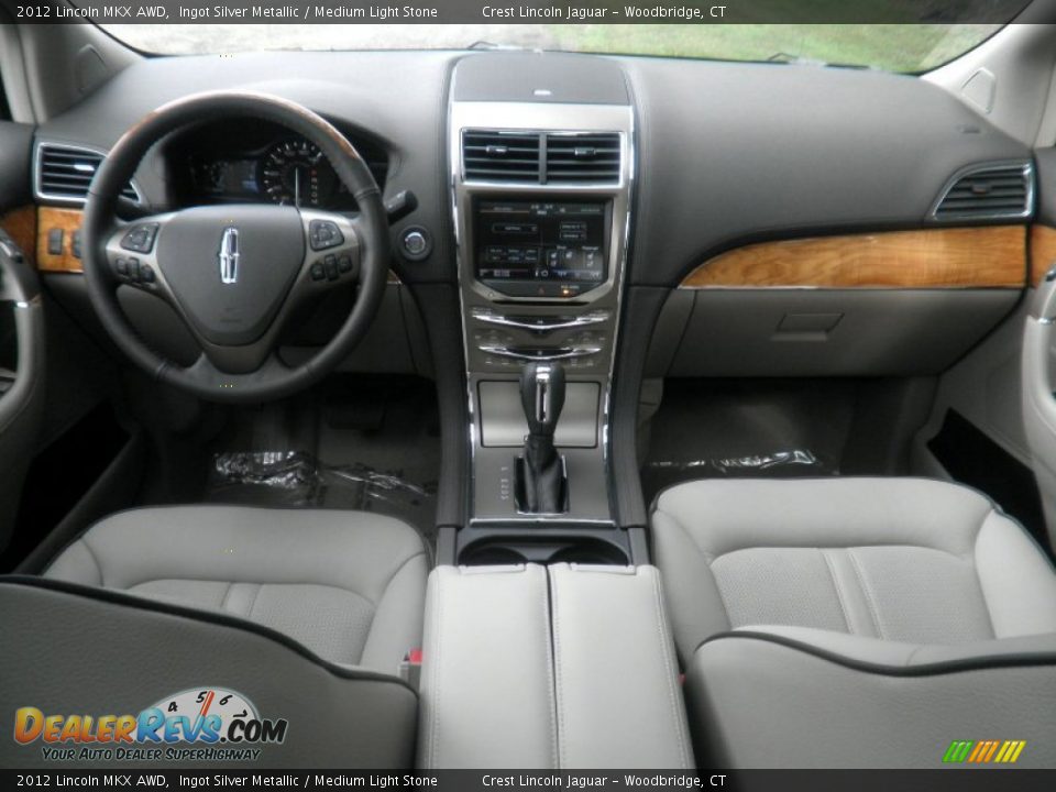 Dashboard of 2012 Lincoln MKX AWD Photo #11