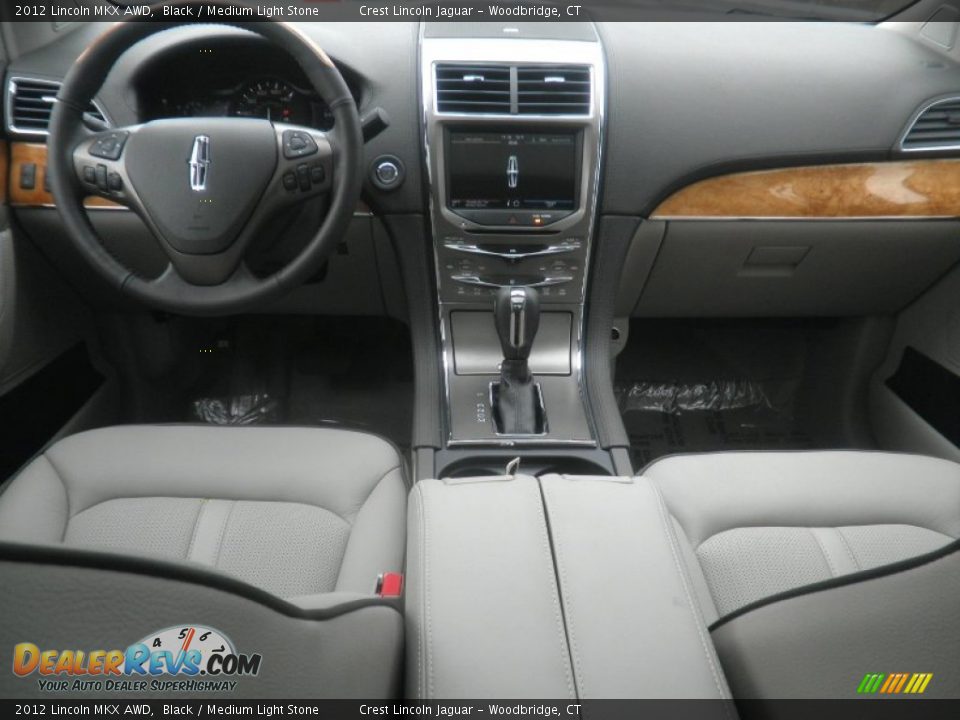 Dashboard of 2012 Lincoln MKX AWD Photo #11