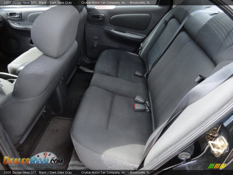 2005 Dodge Neon SXT Black / Dark Slate Gray Photo #5