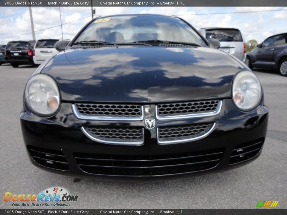 2005 Dodge Neon SXT Black / Dark Slate Gray Photo #14