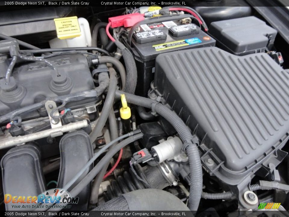 2005 Dodge Neon SXT Black / Dark Slate Gray Photo #18