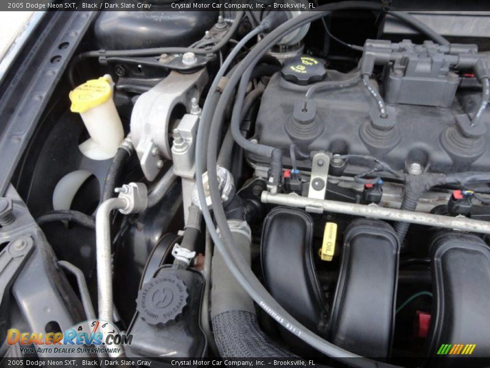 2005 Dodge Neon SXT Black / Dark Slate Gray Photo #19