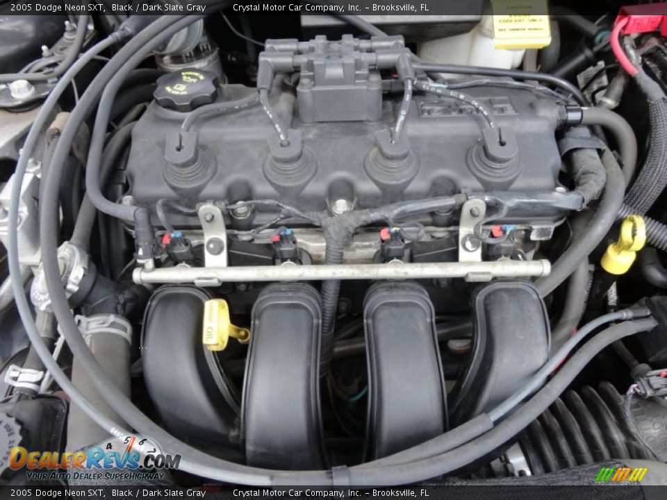2005 Dodge Neon SXT Black / Dark Slate Gray Photo #20