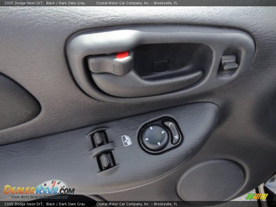 2005 Dodge Neon SXT Black / Dark Slate Gray Photo #21