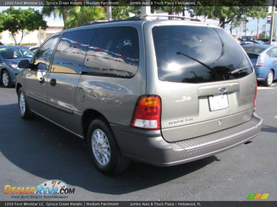 1999 Ford Windstar LX Spruce Green Metallic / Medium Parchment Photo #7