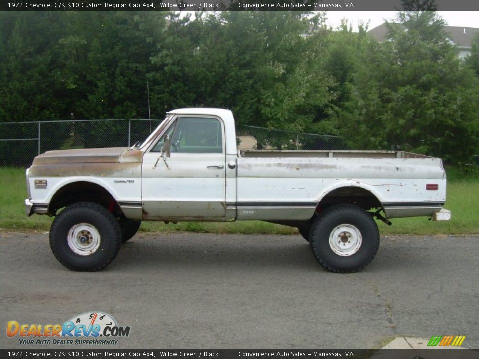 Willow Green 1972 Chevrolet C/K K10 Custom Regular Cab 4x4 Photo #5