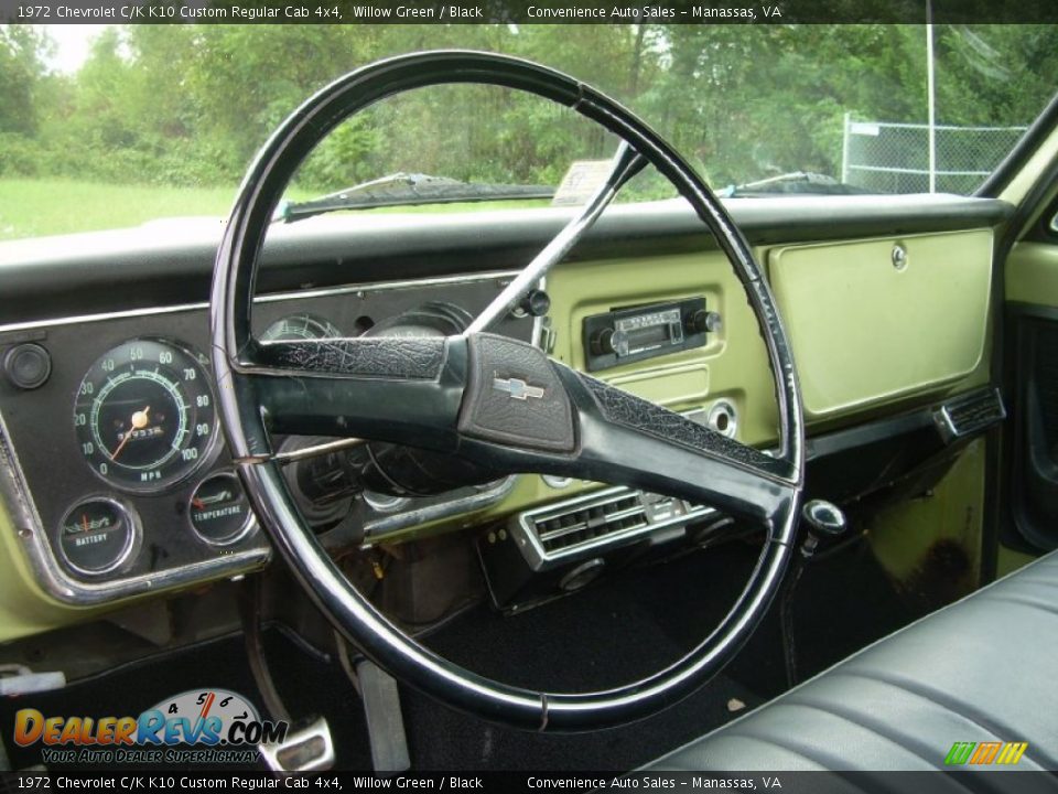 1972 Chevrolet C/K K10 Custom Regular Cab 4x4 Steering Wheel Photo #12