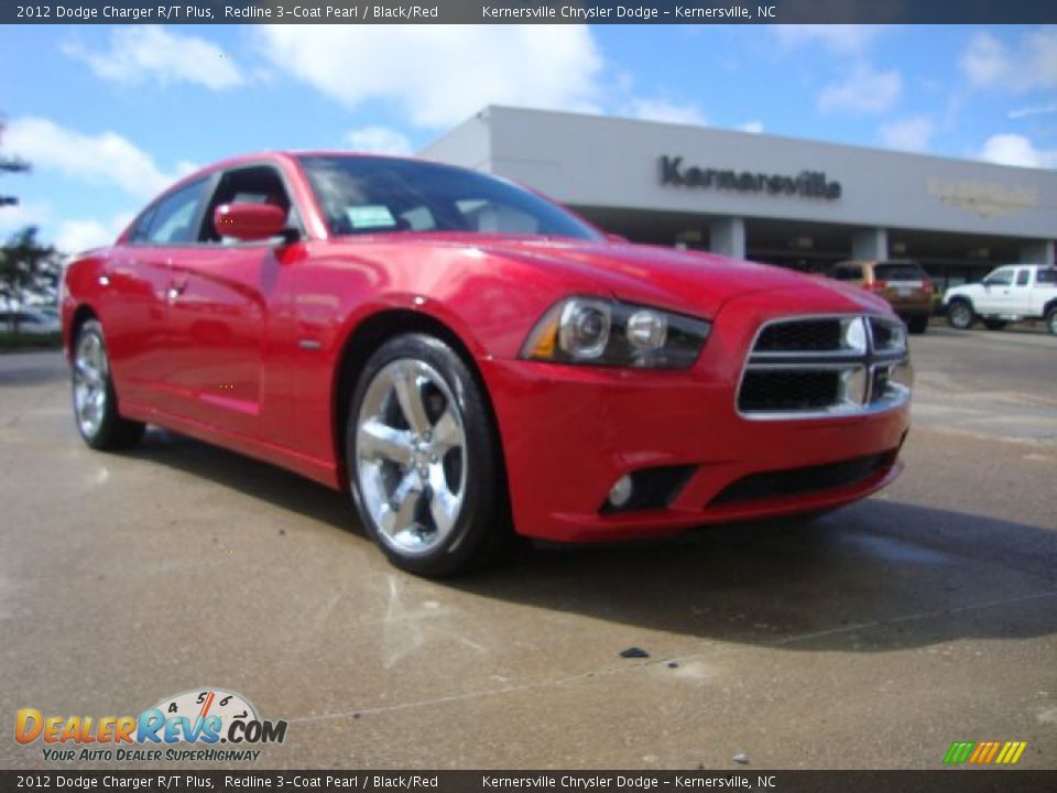 2012 Dodge Charger R/T Plus Redline 3-Coat Pearl / Black/Red Photo #1