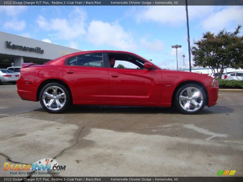 2012 Dodge Charger R/T Plus Redline 3-Coat Pearl / Black/Red Photo #2