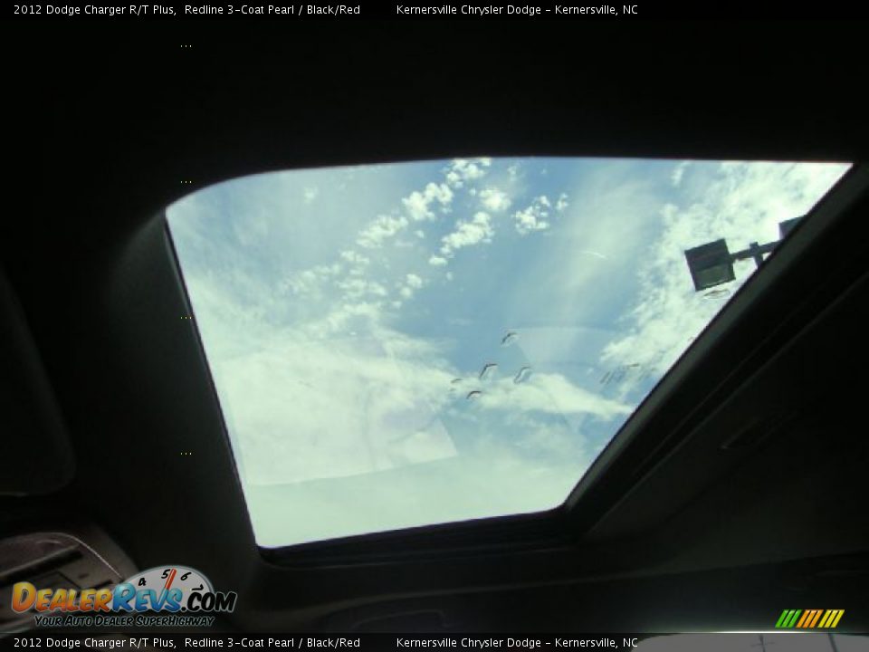 Sunroof of 2012 Dodge Charger R/T Plus Photo #9