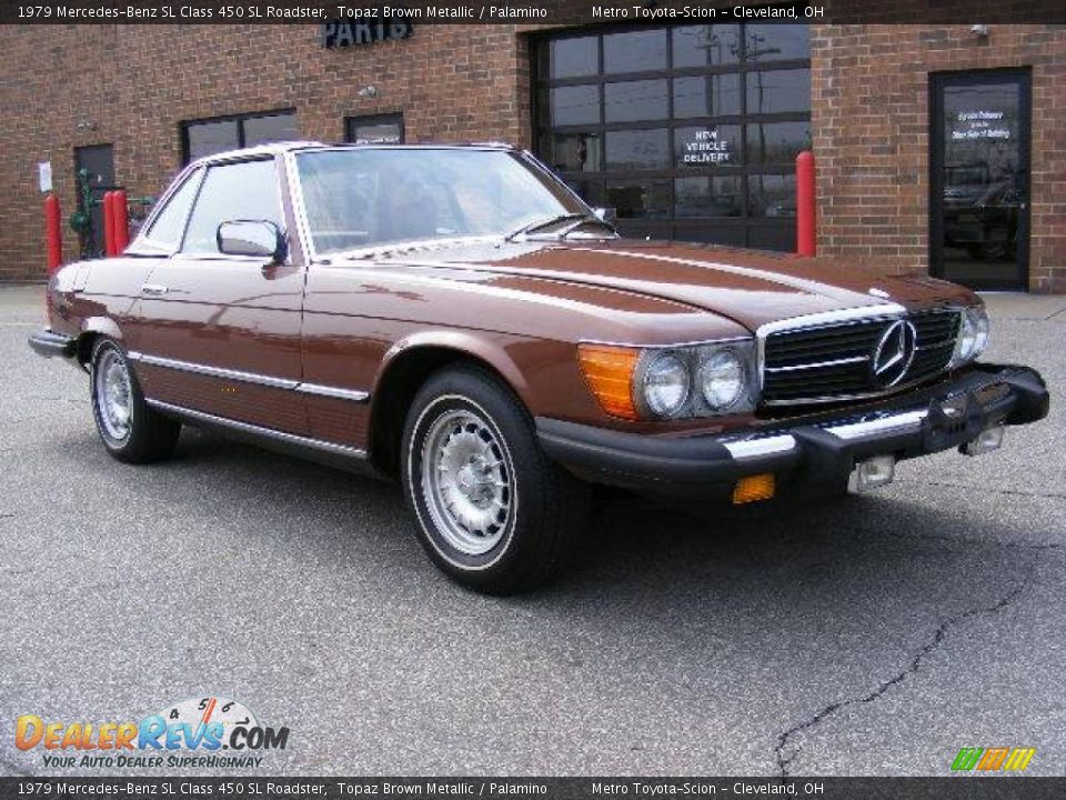 1979 Mercedes-Benz SL Class 450 SL Roadster Topaz Brown Metallic / Palamino Photo #1
