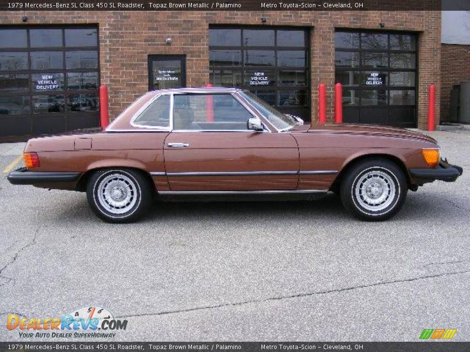 1979 Mercedes-Benz SL Class 450 SL Roadster Topaz Brown Metallic / Palamino Photo #2