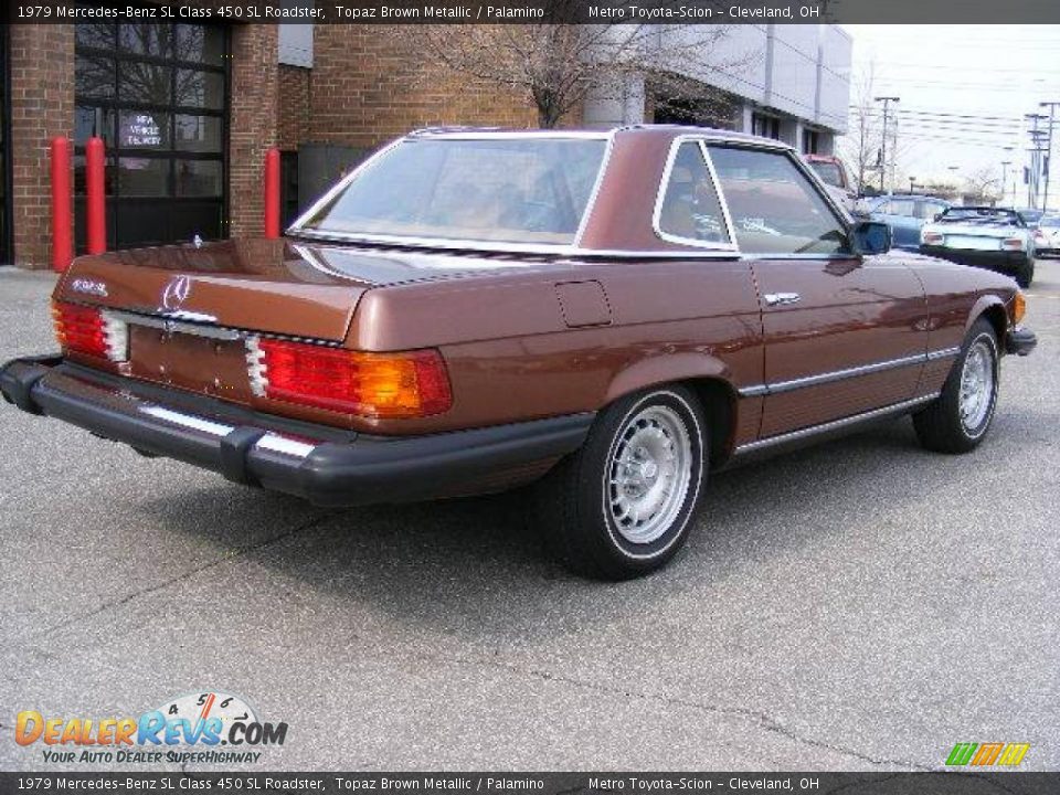 1979 Mercedes-Benz SL Class 450 SL Roadster Topaz Brown Metallic / Palamino Photo #3