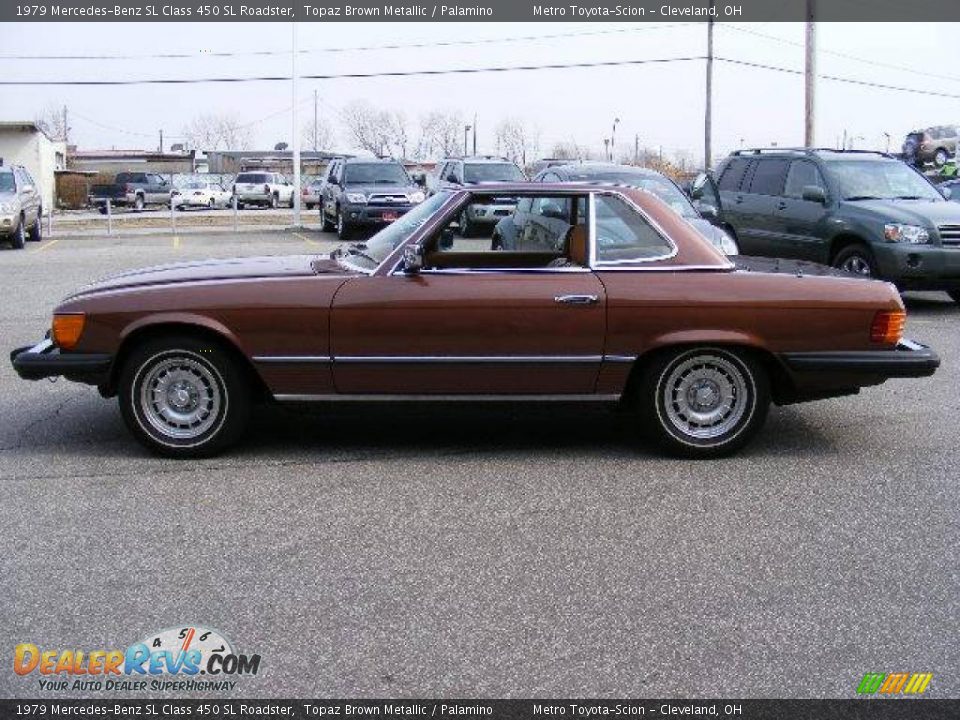 1979 Mercedes-Benz SL Class 450 SL Roadster Topaz Brown Metallic / Palamino Photo #6