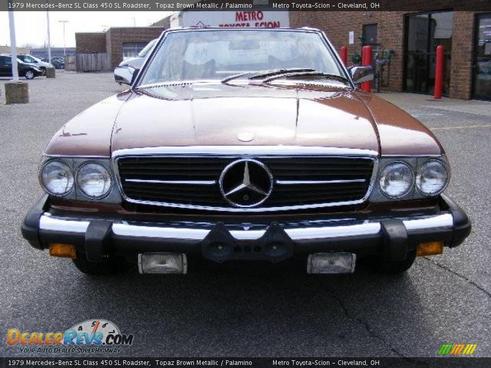 1979 Mercedes-Benz SL Class 450 SL Roadster Topaz Brown Metallic / Palamino Photo #8