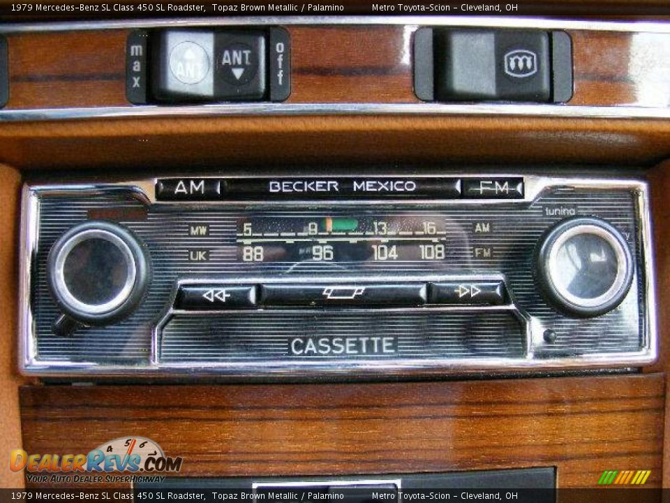 1979 Mercedes-Benz SL Class 450 SL Roadster Topaz Brown Metallic / Palamino Photo #18