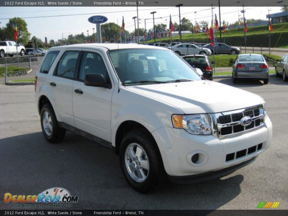 2012 Ford Escape XLS White Suede / Stone Photo #4