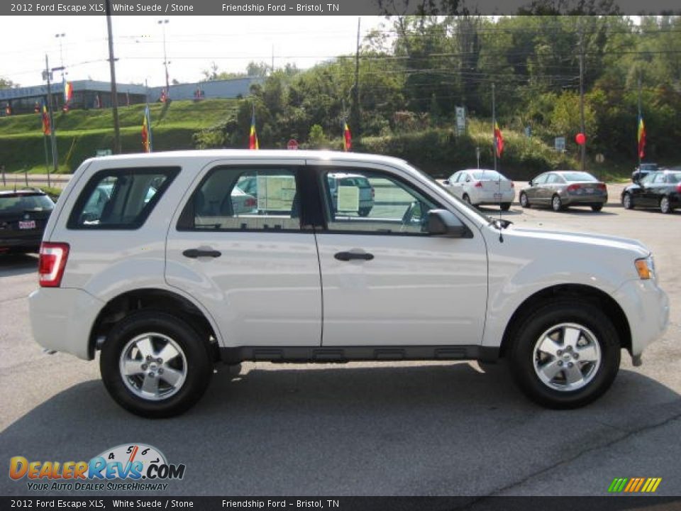 2012 Ford Escape XLS White Suede / Stone Photo #5