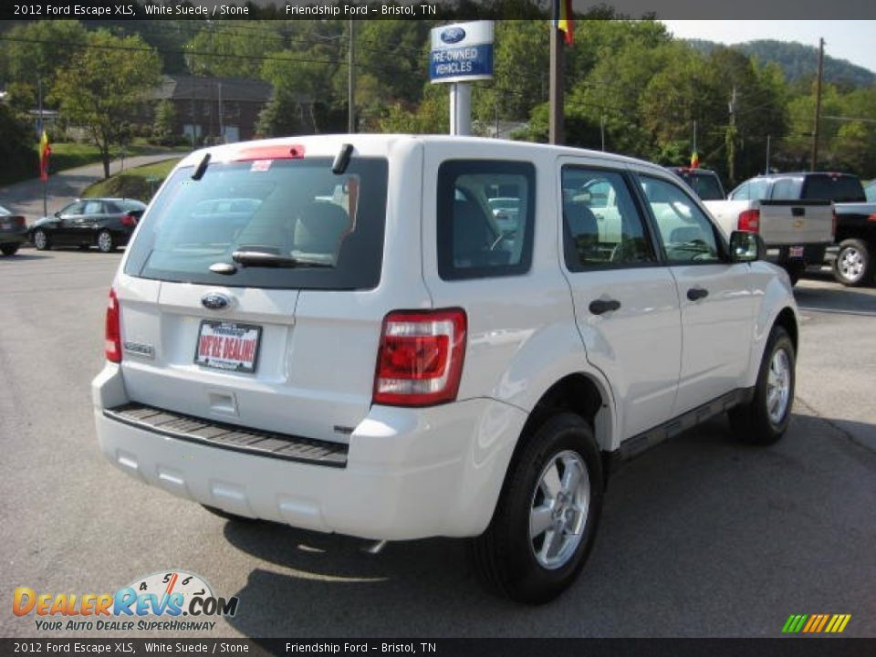 2012 Ford Escape XLS White Suede / Stone Photo #6