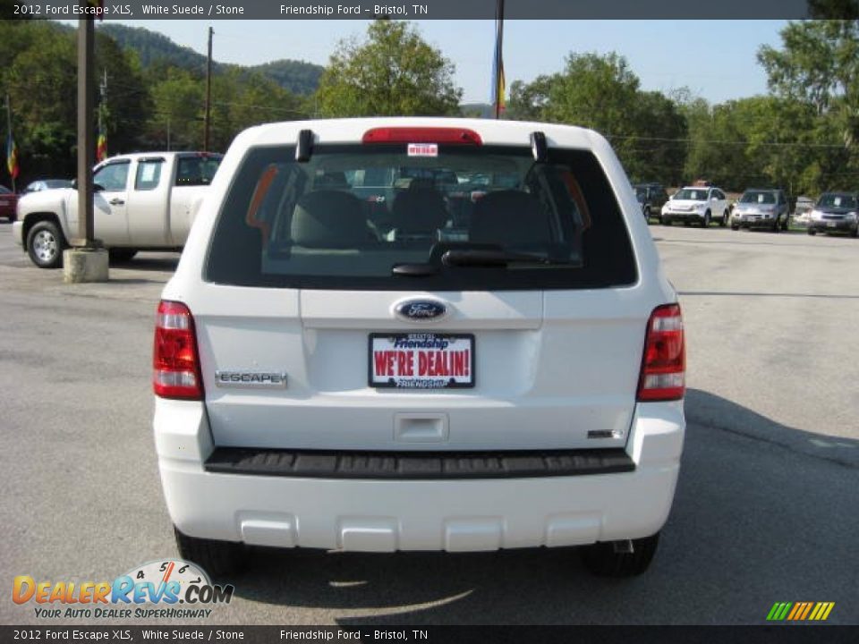 2012 Ford Escape XLS White Suede / Stone Photo #7
