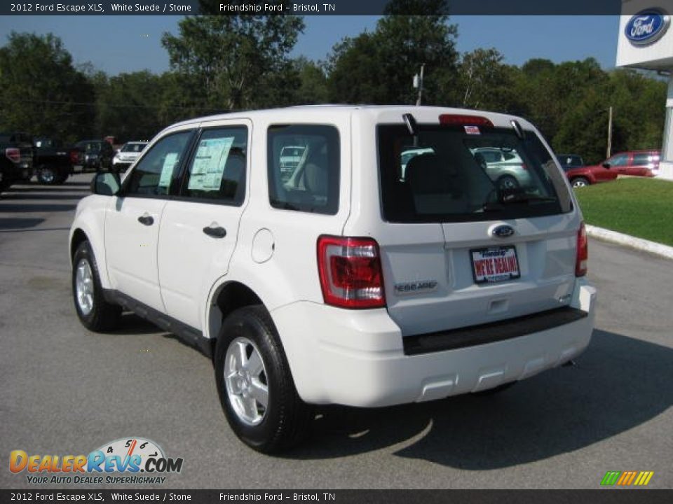 2012 Ford Escape XLS White Suede / Stone Photo #8