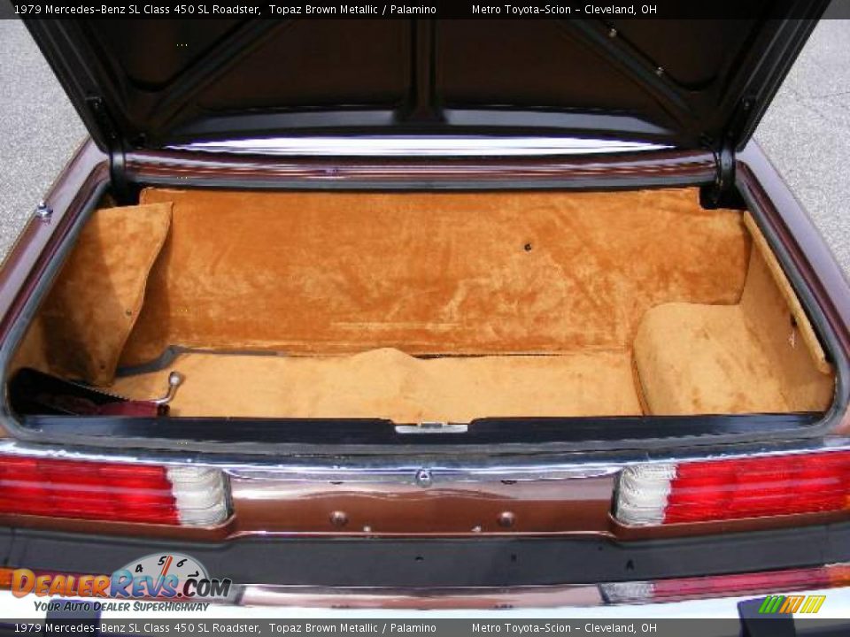 1979 Mercedes-Benz SL Class 450 SL Roadster Topaz Brown Metallic / Palamino Photo #22