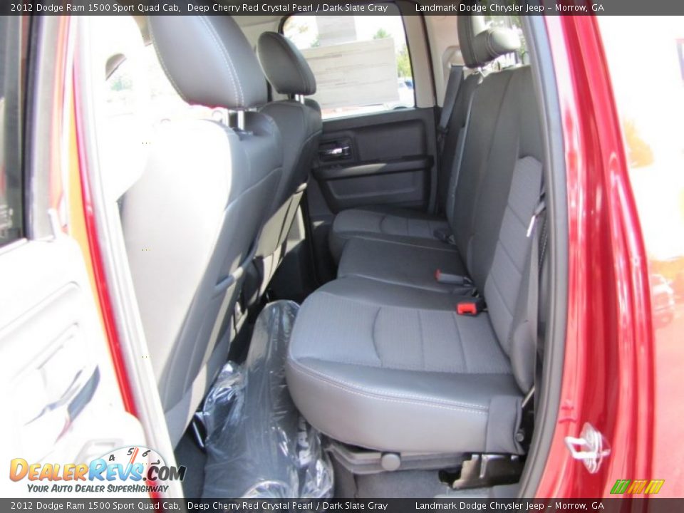 Dark Slate Gray Interior - 2012 Dodge Ram 1500 Sport Quad Cab Photo #8