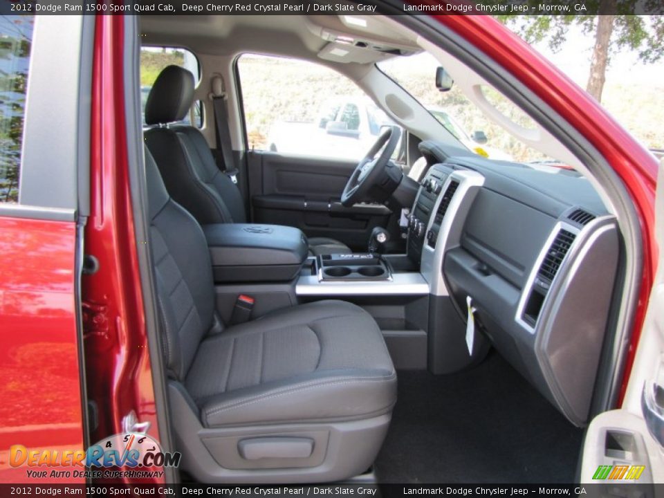 Dark Slate Gray Interior - 2012 Dodge Ram 1500 Sport Quad Cab Photo #9